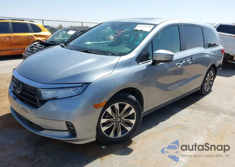2023 Honda Odyssey Ex-L из США, поврежденный, VIN 5FNRL6H6XPB018673